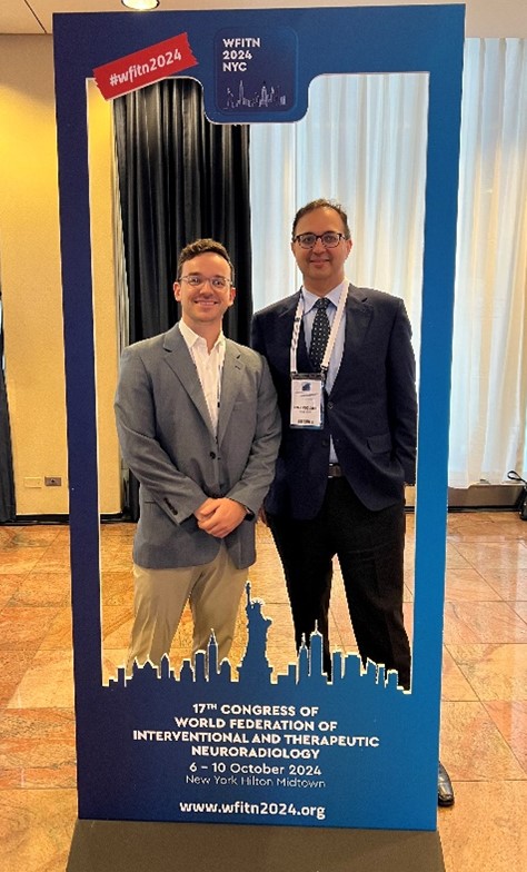 Bobby Romano and his Penn mentor, Dr. Choudhri